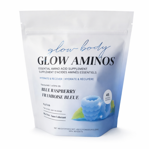 Glow Body Essential Amino Acids – Blue Raspberry